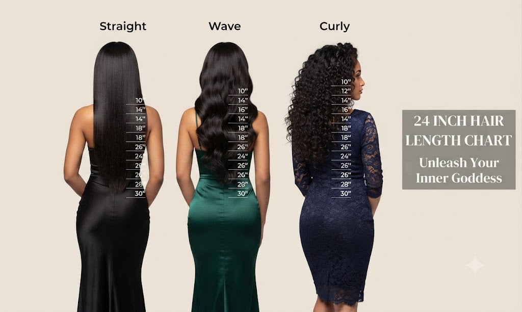 premium 24 Inch Deluxe 5 Clips 24 Curly Hair Extension Natural Black Curly Hair