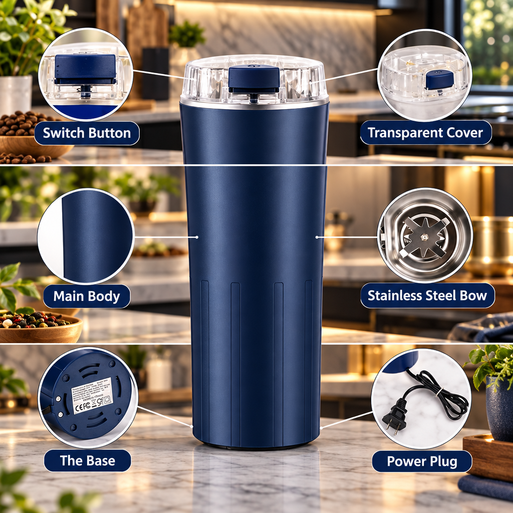 Powerful Compact Mini Mixer | Fresh Grinding, Less Clutter