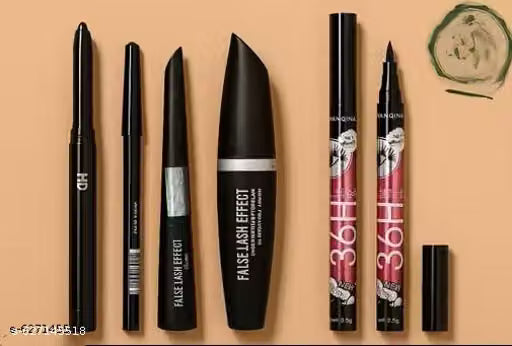 Triple Eye Kit – 36H Kajal + Eyeliner + Eyebrow Pencil