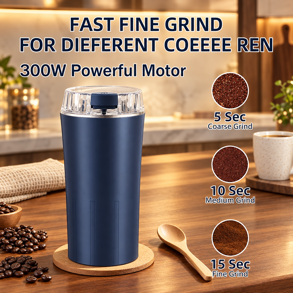 Powerful Compact Mini Mixer | Fresh Grinding, Less Clutter
