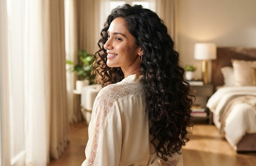 premium 24 Inch Deluxe 5 Clips 24 Curly Hair Extension Natural Black Curly Hair