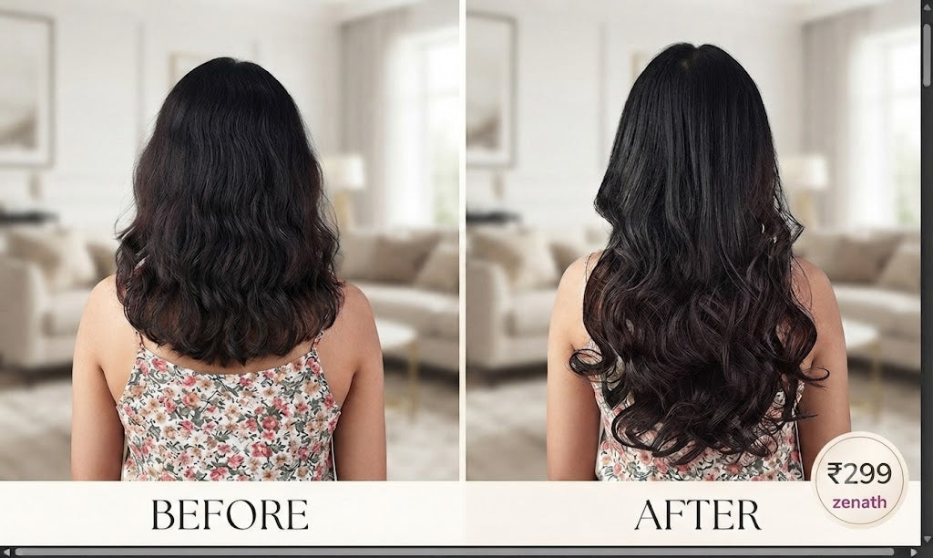 premium 24 Inch Deluxe 5 Clips 24 Curly Hair Extension Natural Black Curly Hair