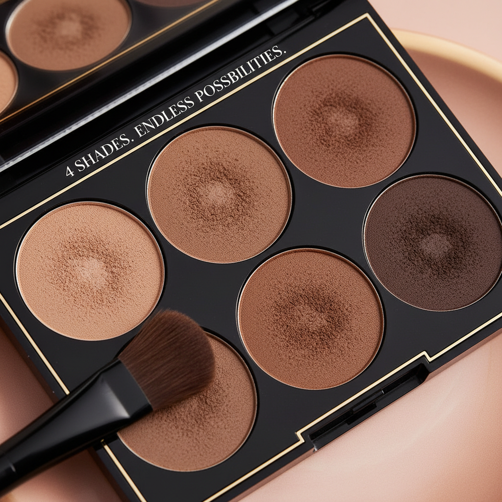 Macro Shade Close-Up 4 Rich Powder Shades