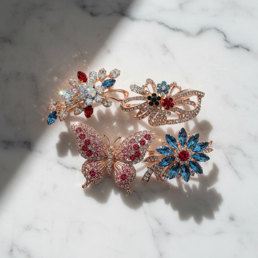 Zenath Ziraa — 3 Pin Marble Cluster