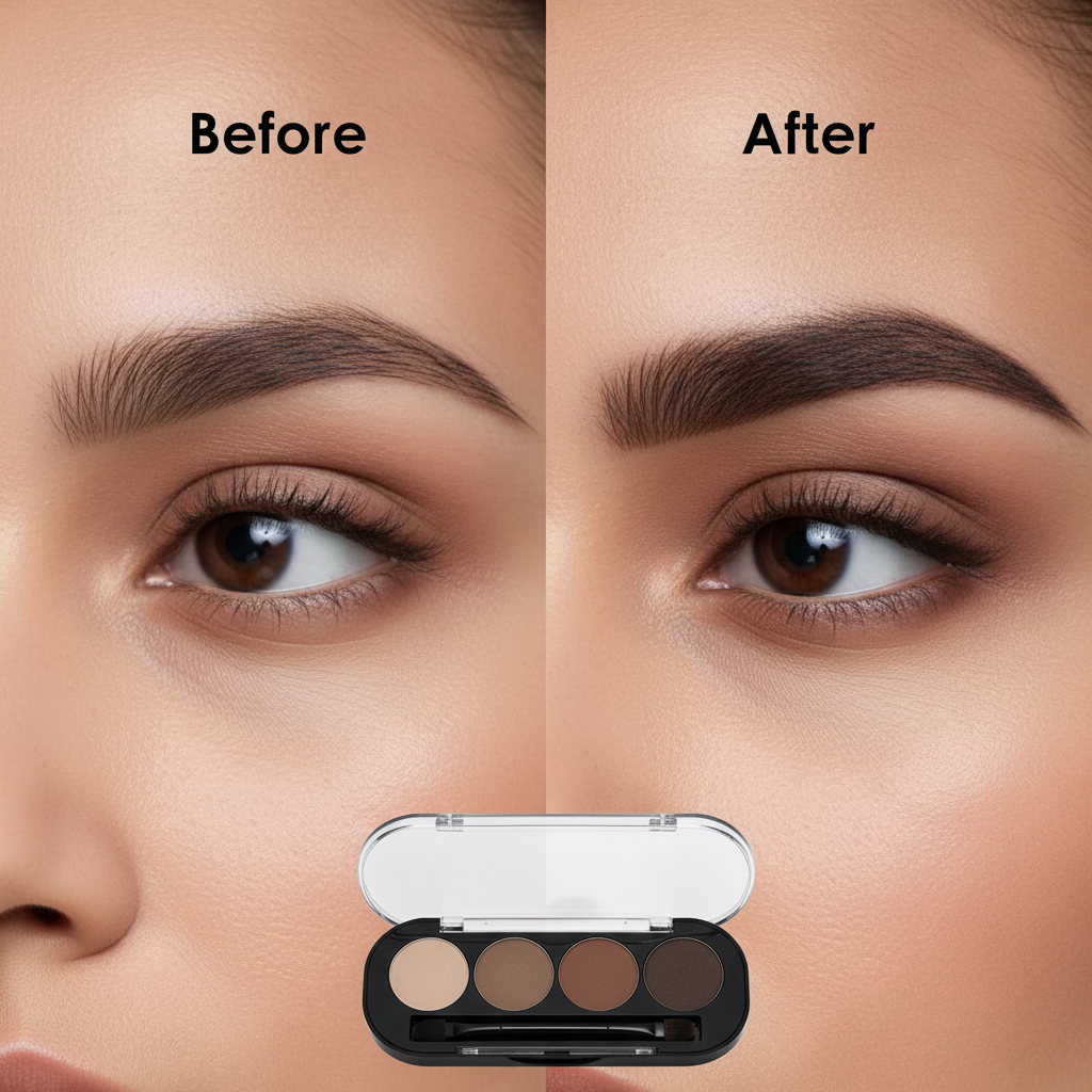 Brow Artistry Pro - before and after eyebrow transformation