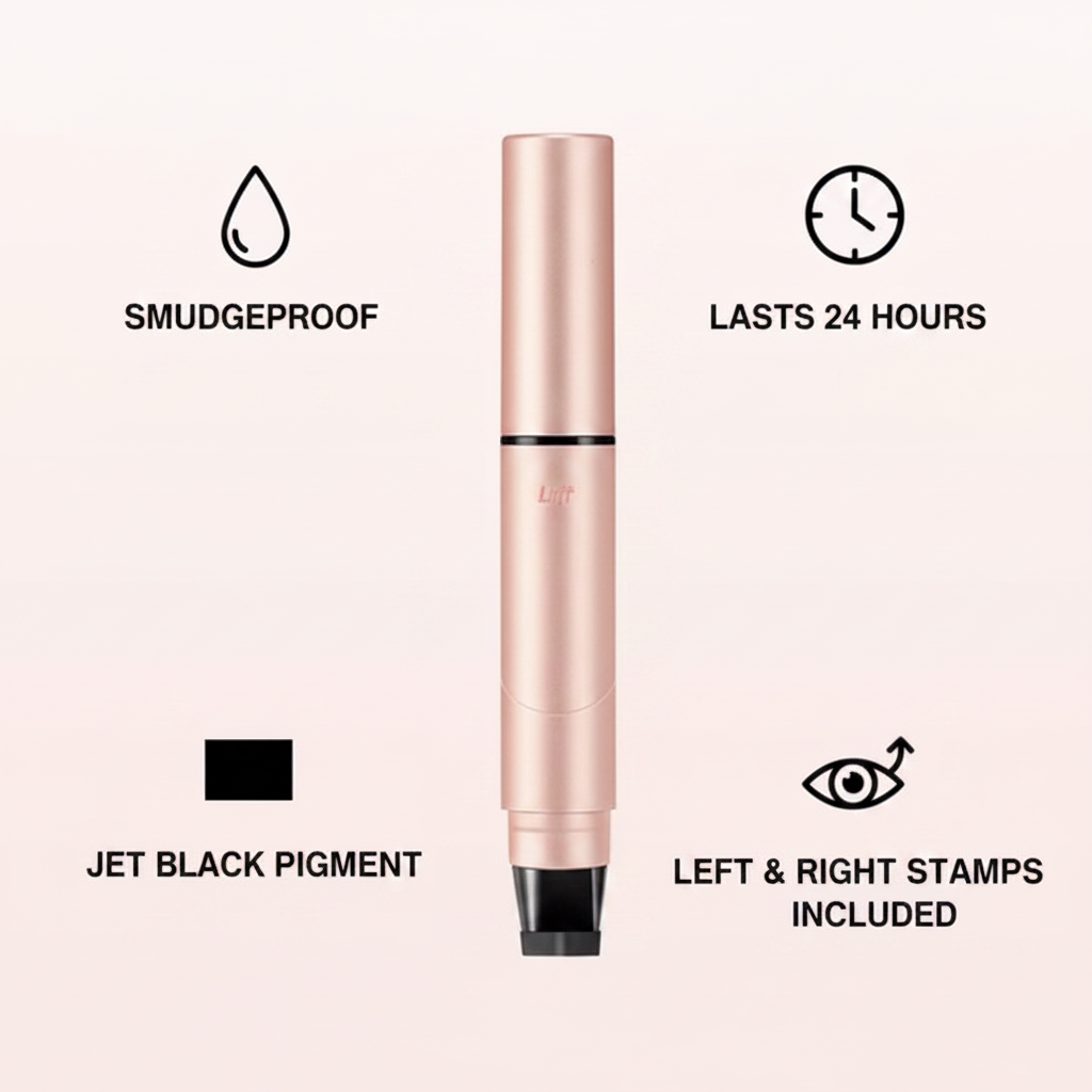 Key features smudgeproof long lasting jet black eyeliner