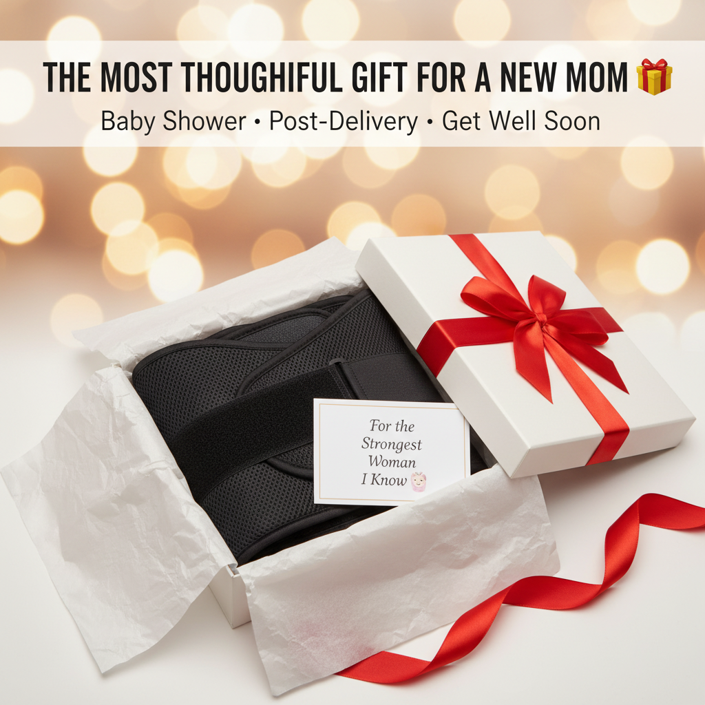 MamaSupport Pro gift occasion flat lay postpartum belt