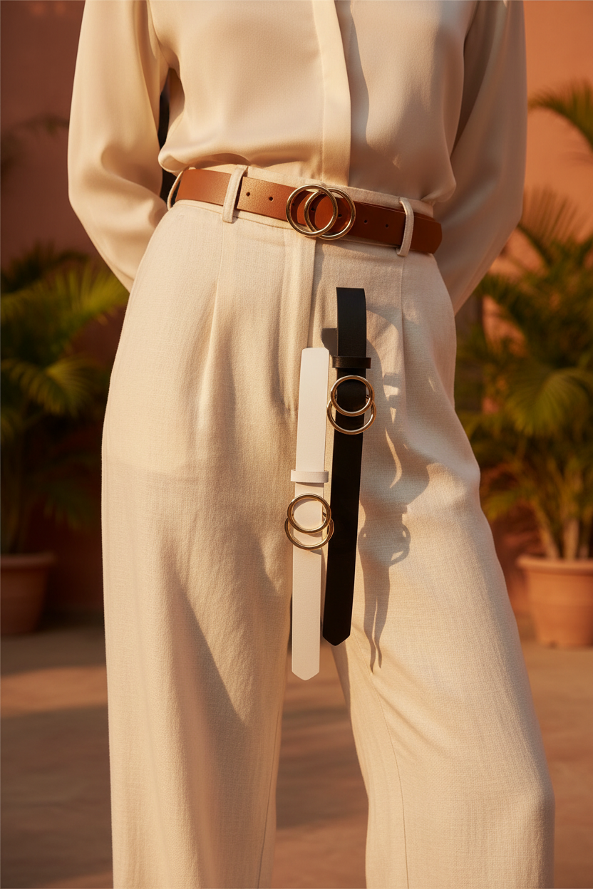 Model Lifestyle Waist Shot