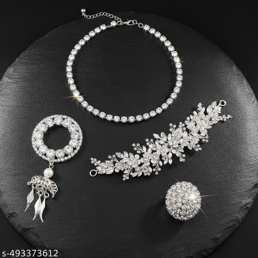 Zenath Rajwada — All 4 Pieces Stone Surface Flat Lay