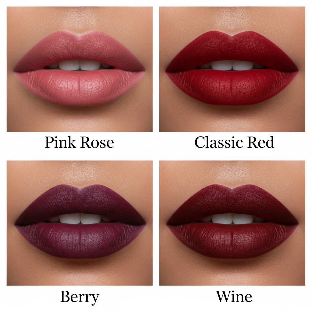 4 Matta Mua liquid lipstick shades swatched on Indian skin