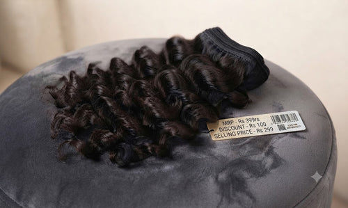 premium 24 Inch Deluxe 5 Clips 24 Curly Hair Extension Natural Black Curly Hair